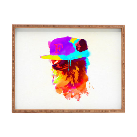 Robert Farkas Foxeys Favorite Cap Rectangular Tray