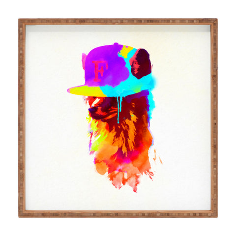 Robert Farkas Foxeys Favorite Cap Square Tray