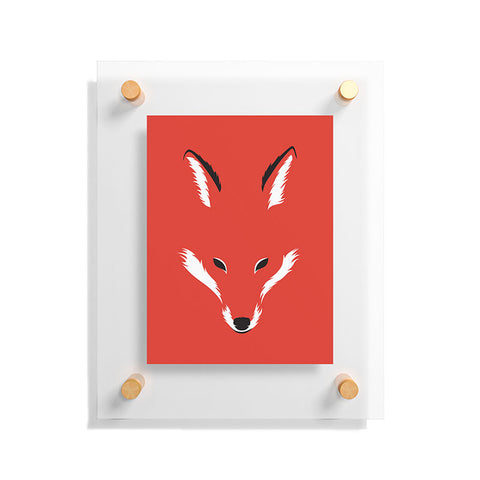 Robert Farkas Foxy shape Floating Acrylic Print