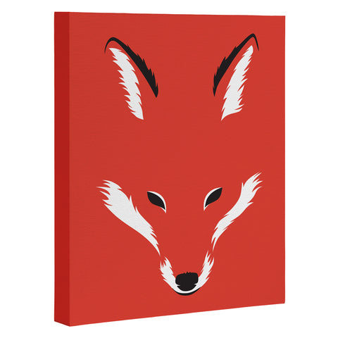 Robert Farkas Foxy shape Art Canvas