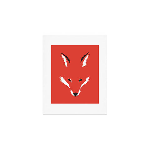 Robert Farkas Foxy shape Art Print