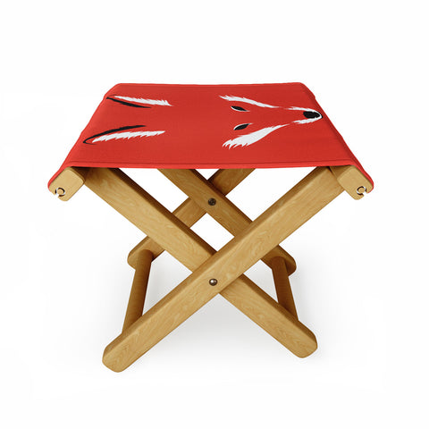 Robert Farkas Foxy shape Folding Stool