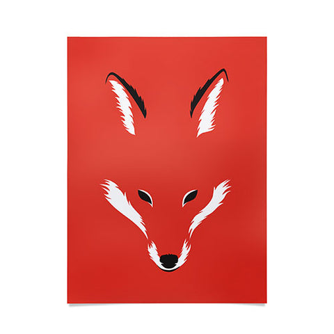 Robert Farkas Foxy shape Poster