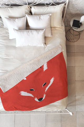 Robert Farkas Foxy shape Fleece Throw Blanket
