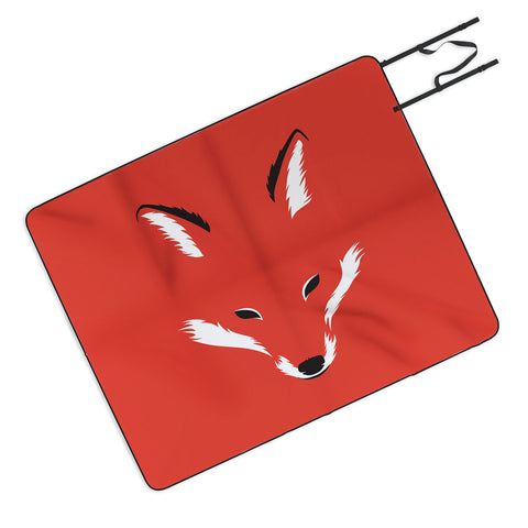 Robert Farkas Foxy shape Picnic Blanket