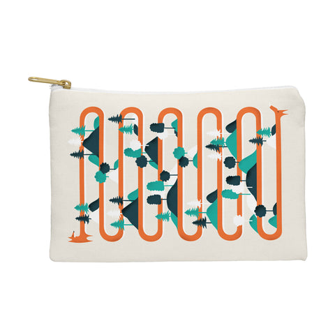 Robert Farkas Foxy Stripes Pouch