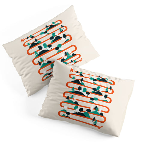 Robert Farkas Foxy Stripes Pillow Shams