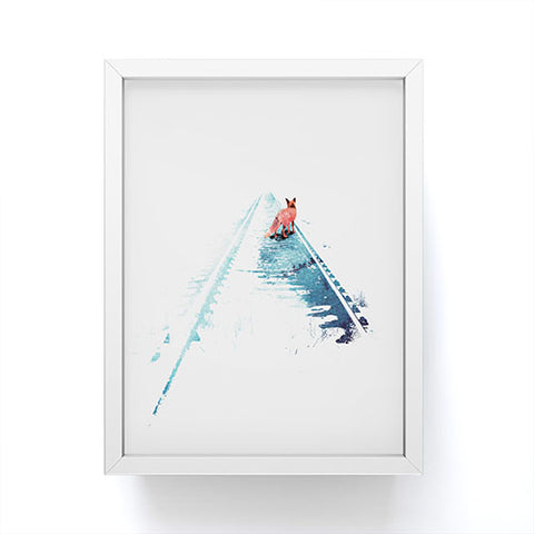 Robert Farkas From nowhere to nowhere Framed Mini Art Print