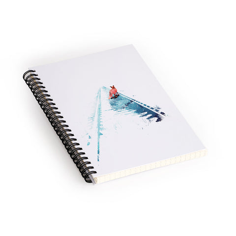 Robert Farkas From nowhere to nowhere Spiral Notebook