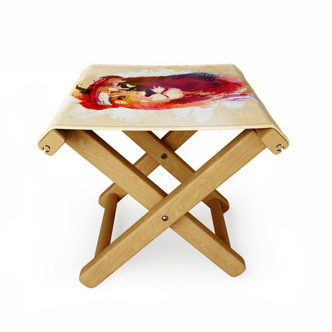 Robert Farkas Gym Lion Folding Stool