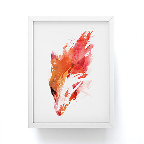 Robert Farkas Hungry Fox Framed Mini Art Print