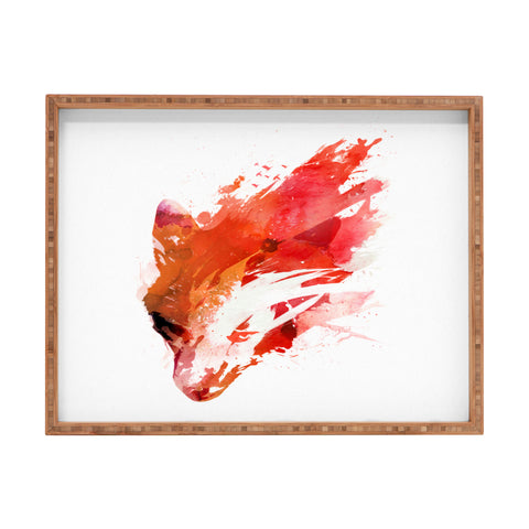 Robert Farkas Hungry Fox Rectangular Tray