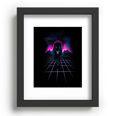 Robert Farkas Jaguar Poster Recessed Framing Rectangle