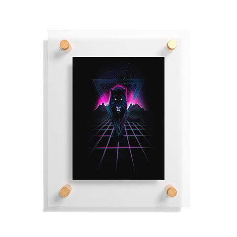 Robert Farkas Jaguar Poster Floating Acrylic Print