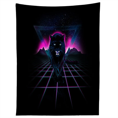 Robert Farkas Jaguar Poster Tapestry