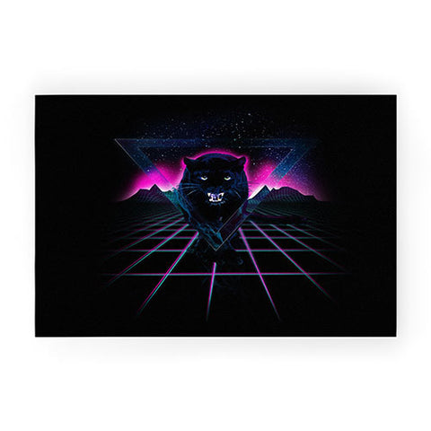 Robert Farkas Jaguar Poster Welcome Mat