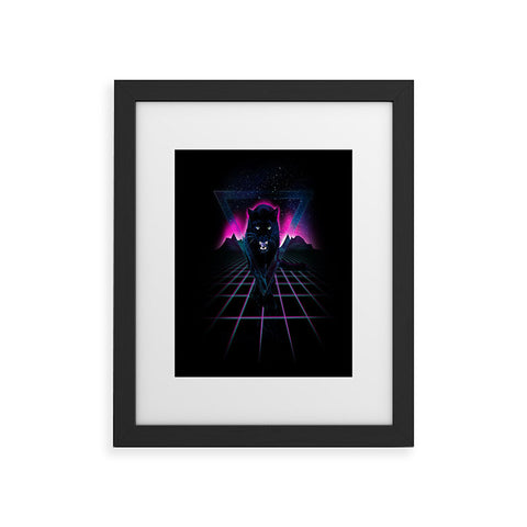 Robert Farkas Jaguar Poster Framed Art Print