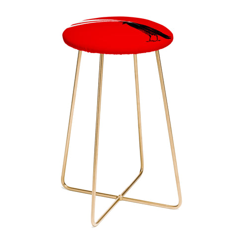 Robert Farkas Laser crow Counter Stool