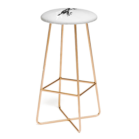 Robert Farkas Last time I was a deer Bar Stool