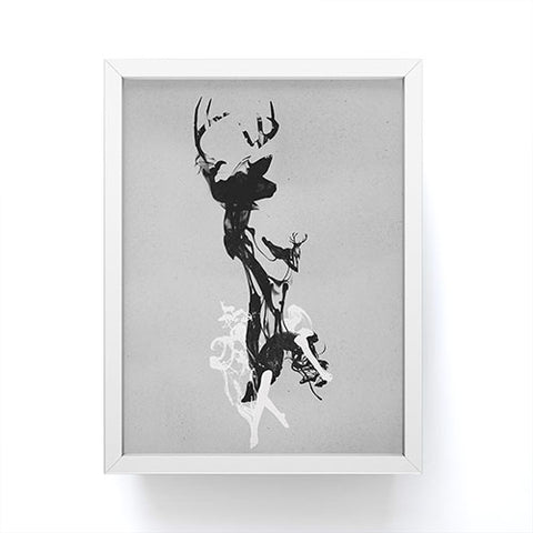 Robert Farkas Last time I was a deer Framed Mini Art Print