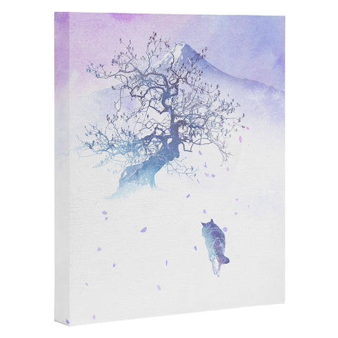 Robert Farkas Long way to fuji Art Canvas