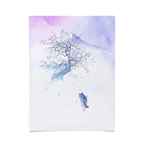 Robert Farkas Long way to fuji Poster