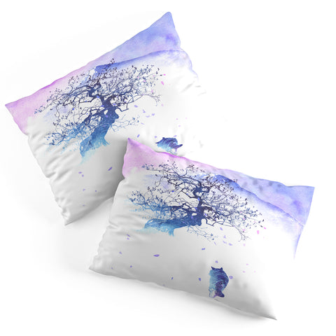 Robert Farkas Long way to fuji Pillow Shams