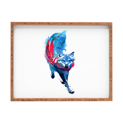 Robert Farkas Lupus lupus Rectangular Tray