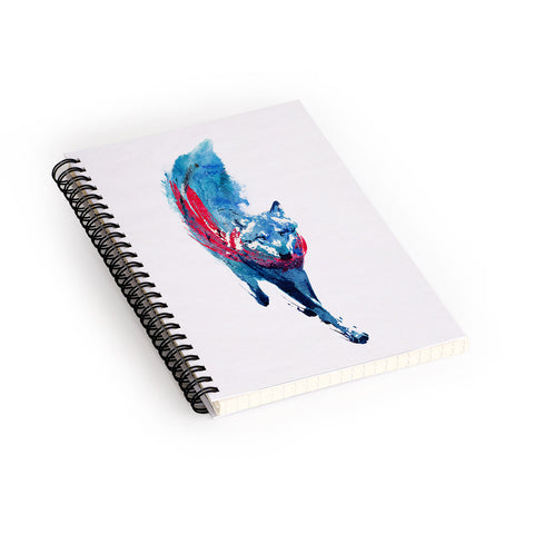 Robert Farkas Lupus lupus Spiral Notebook
