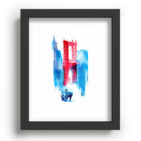 Robert Farkas Manhattan Bridge Recessed Framing Rectangle
