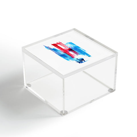 Robert Farkas Manhattan Bridge Acrylic Box