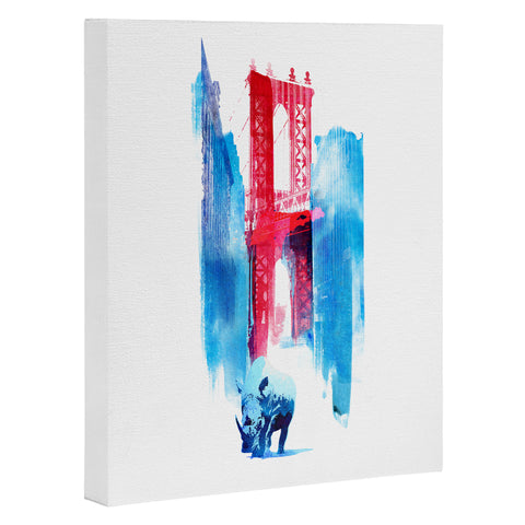 Robert Farkas Manhattan Bridge Art Canvas