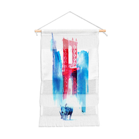 Robert Farkas Manhattan Bridge Wall Hanging Portrait