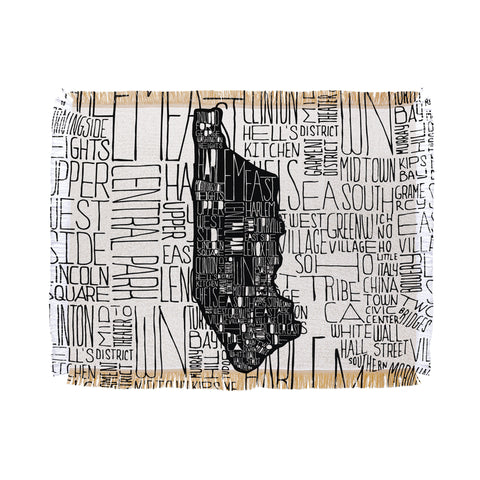 Robert Farkas Manhattan Throw Blanket