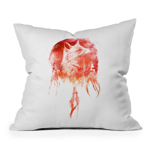 Robert Farkas Mars Throw Pillow