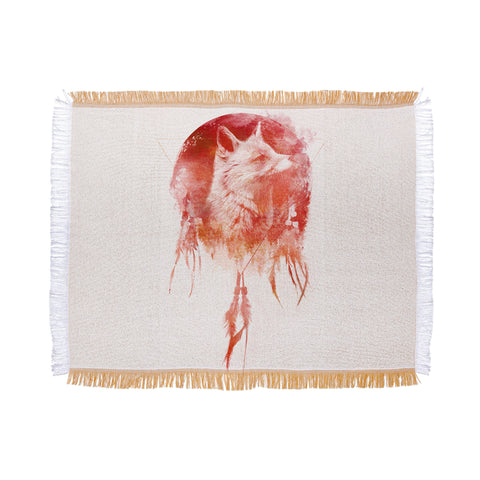 Robert Farkas Mars Throw Blanket