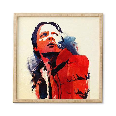 Robert Farkas Marty McFly Framed Wall Art