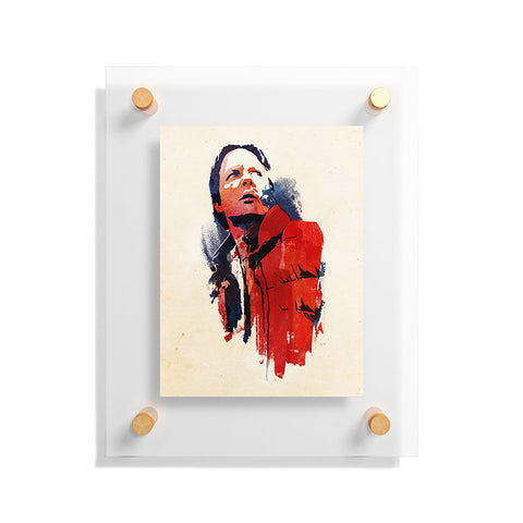 Robert Farkas Marty McFly Floating Acrylic Print
