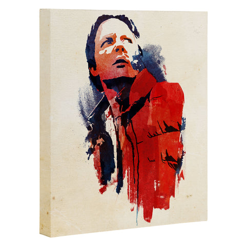 Robert Farkas Marty McFly Art Canvas