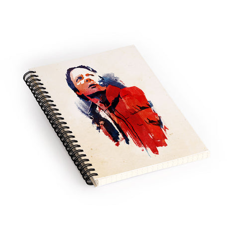 Robert Farkas Marty McFly Spiral Notebook