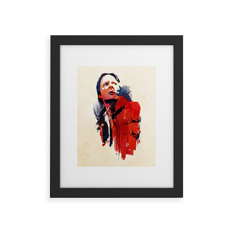 Robert Farkas Marty McFly Framed Art Print