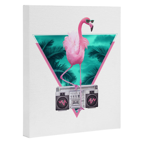 Robert Farkas Miami Flamingo Art Canvas