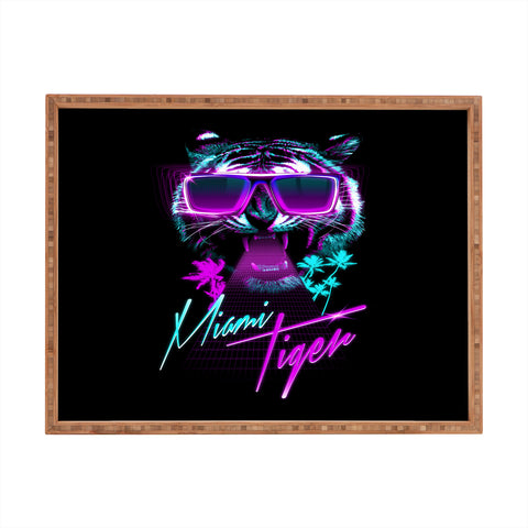 Robert Farkas Miami Tiger Rectangular Tray