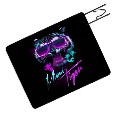 Robert Farkas Miami Tiger Picnic Blanket