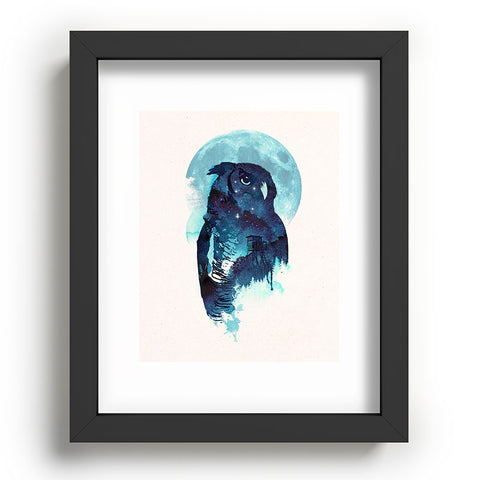 Robert Farkas Midnight Owl Recessed Framing Rectangle