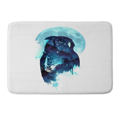 Robert Farkas Midnight Owl Memory Foam Bath Mat
