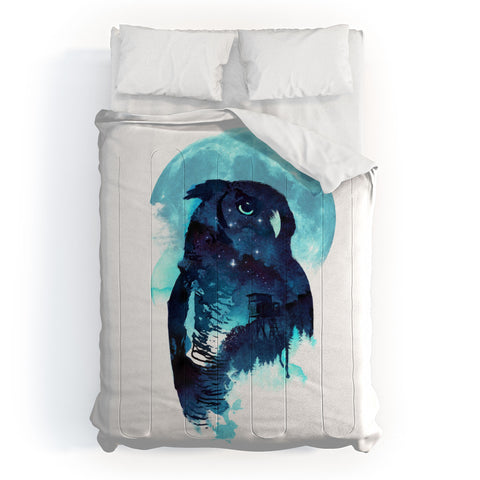 Robert Farkas Midnight Owl Comforter