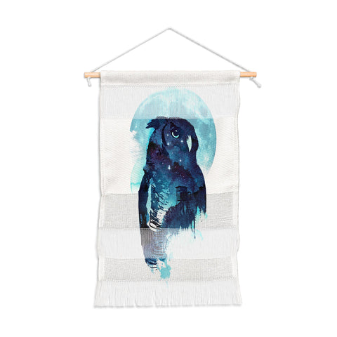 Robert Farkas Midnight Owl Wall Hanging Portrait