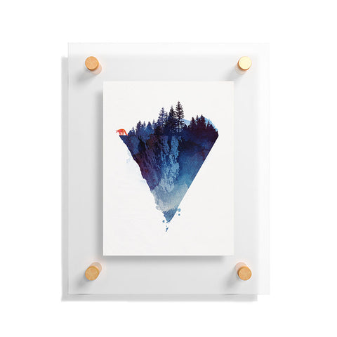 Robert Farkas Near to the edge Floating Acrylic Print