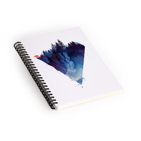 Robert Farkas Near to the edge Spiral Notebook